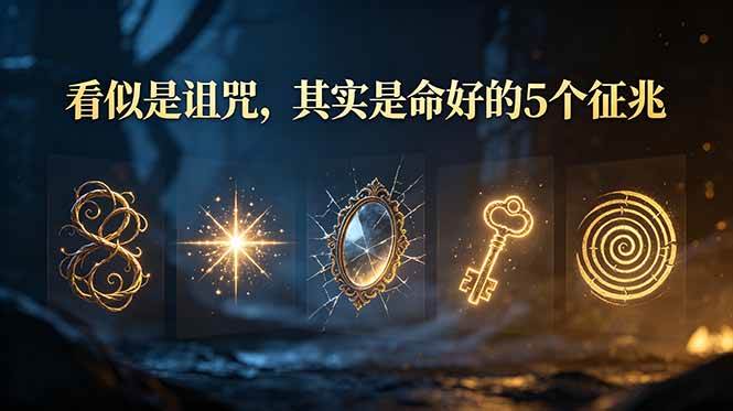 （19089期）付费文章：看似是诅咒，其实是命好的5个征兆-179创客网