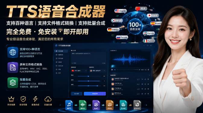（19374期）最新TTS配音，支持批量，支持文件格式转换，功能超多-179创客网