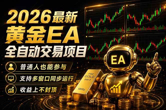（18230期）最新黄金EA量化赛道，全程自动执行，多窗口操作直接放大结果-179创客网