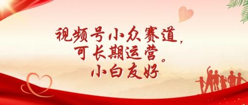 视频号小众赛道，可长期运营，小白友好【揭秘】-179创客网