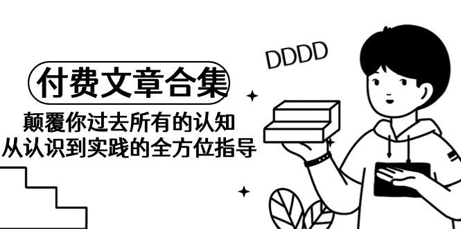 (9646期)《某公众号付费文章合集》颠覆你过去所有的认知 从认识到实践的全方位指导-179创客网