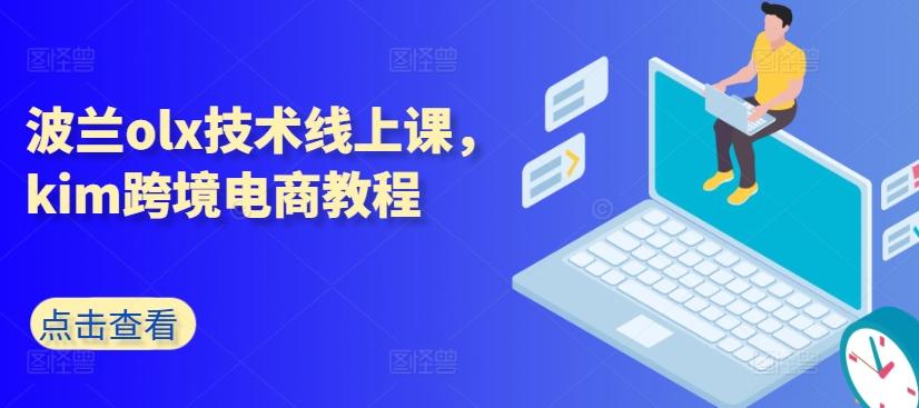 波兰olx技术线上课，kim跨境电商教程-179创客网