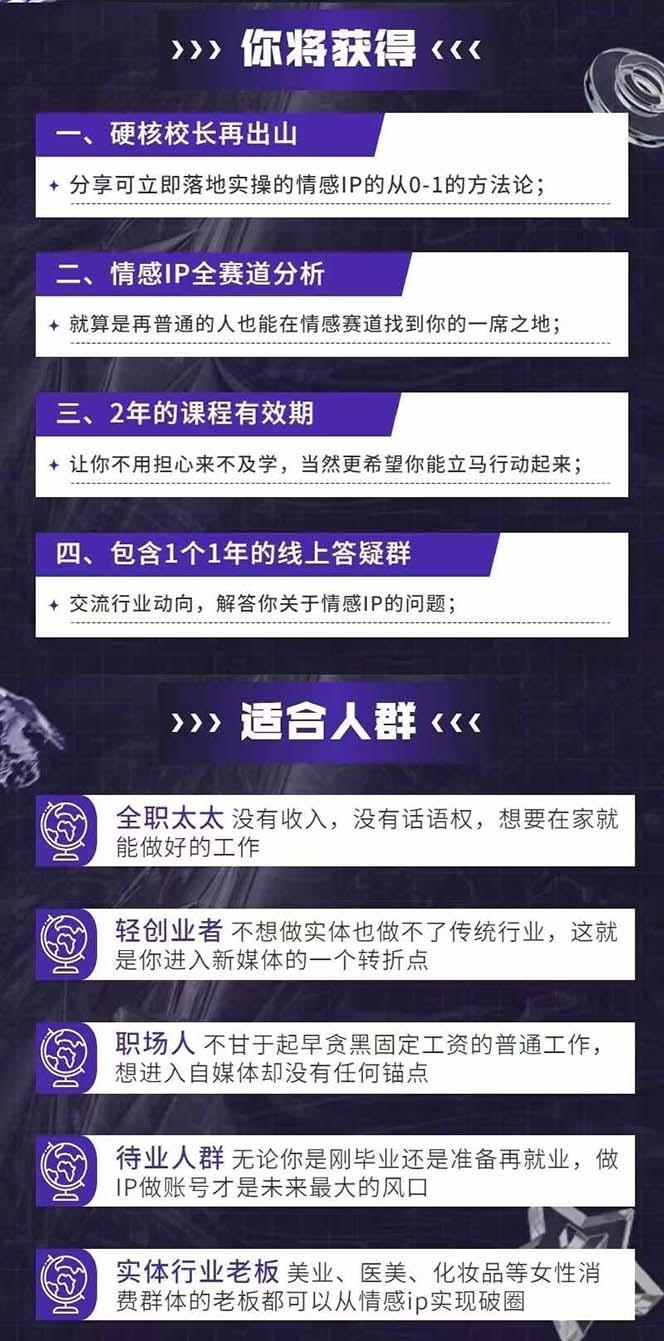 图片[1]-情感直播IP短视频全通大课，普通人的IP之路从情感赛道开始(18节-179创客网
