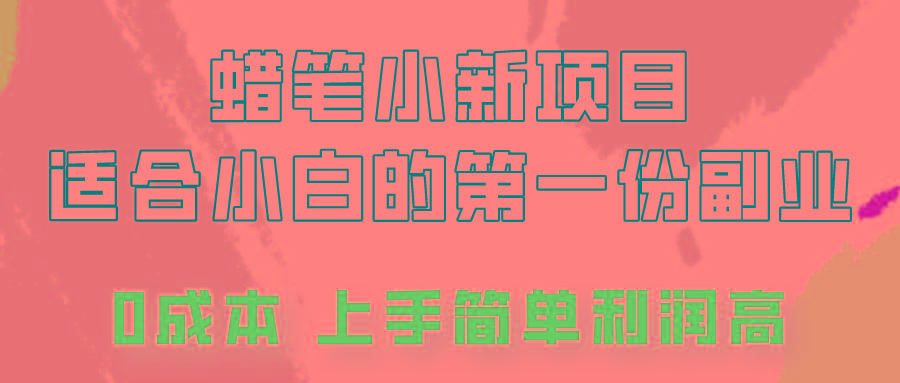 蜡笔小新项目拆解，0投入，0成本，小白一个月也能多赚3000+-179创客网