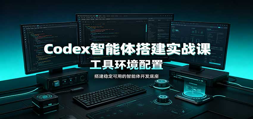 Codex智能体搭建实战课：工具环境配置，自定义技能开发，多业务自动化教学-179创客网