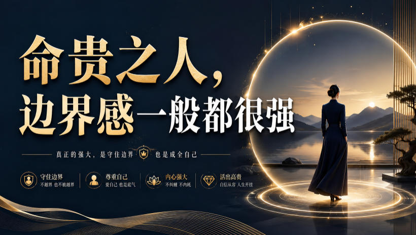 付费文章：命贵之人，边界感一般都很强-179创客网