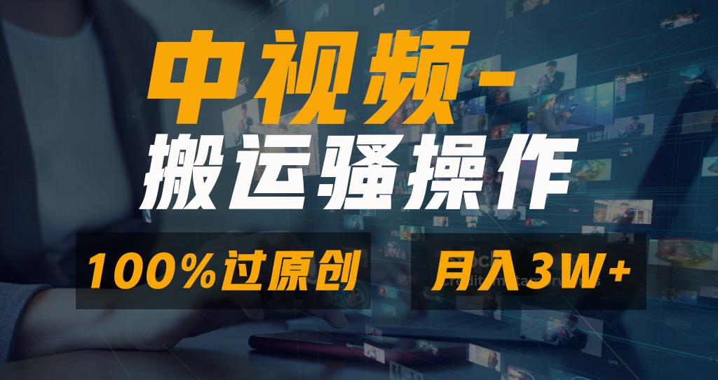 无脑双重去重原创视频，100%中视频+视频号分成计划，一键多平台发布小白…-179创客网