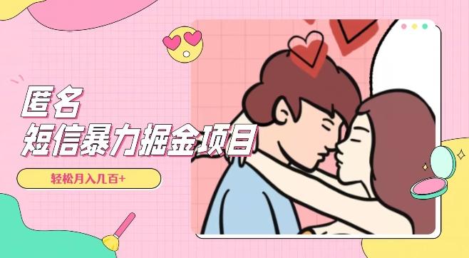全网首发，揭秘超冷门匿名短信项目，通过信息差日入几百+【揭秘】-179创客网