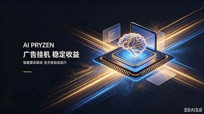 （19815期）AI Pryzen 广告挂机｜24小时自动跑，日入300-500，新手零门槛-179创客网