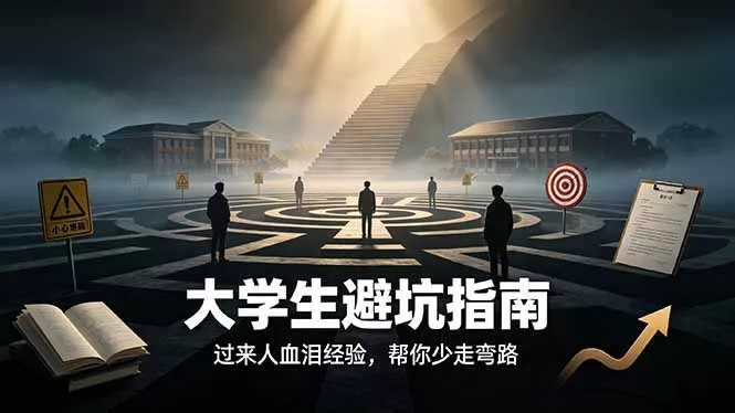 付费文章：大学生避坑指南 ，过来人血泪经验，帮你少走弯路-179创客网