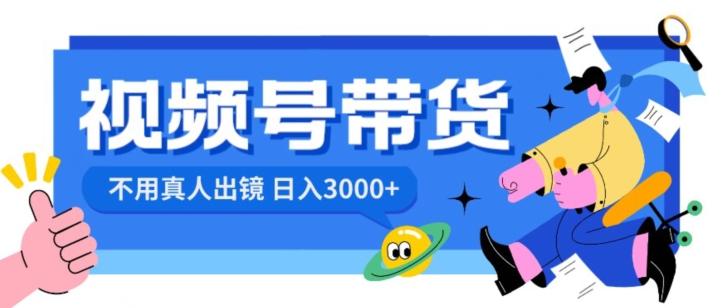 视频号带货，日入3000+，不用真人出镜-179创客网