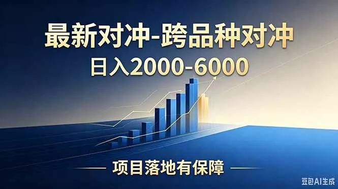 跨品种对冲震撼首发！日收益2000-6000+，项目绿色长久，安全稳健，合规靠谱，可批量放大-179创客网