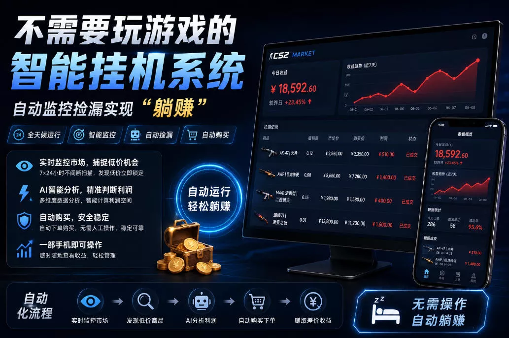 不用玩游戏的游戏搬砖项目，无需自己挂G，无需购买任何额外设备，所有数据支持任何形式验证【揭秘】-179创客网
